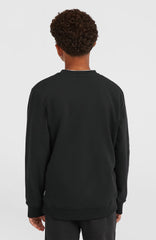 Essentials Crew Sweatshirt Kids - Black Out