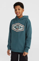 Front Print Hoodie Kids - Alma Steel