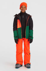 FWC'Cruz Triple Snow Jacket Kids - Black Out Colour Block