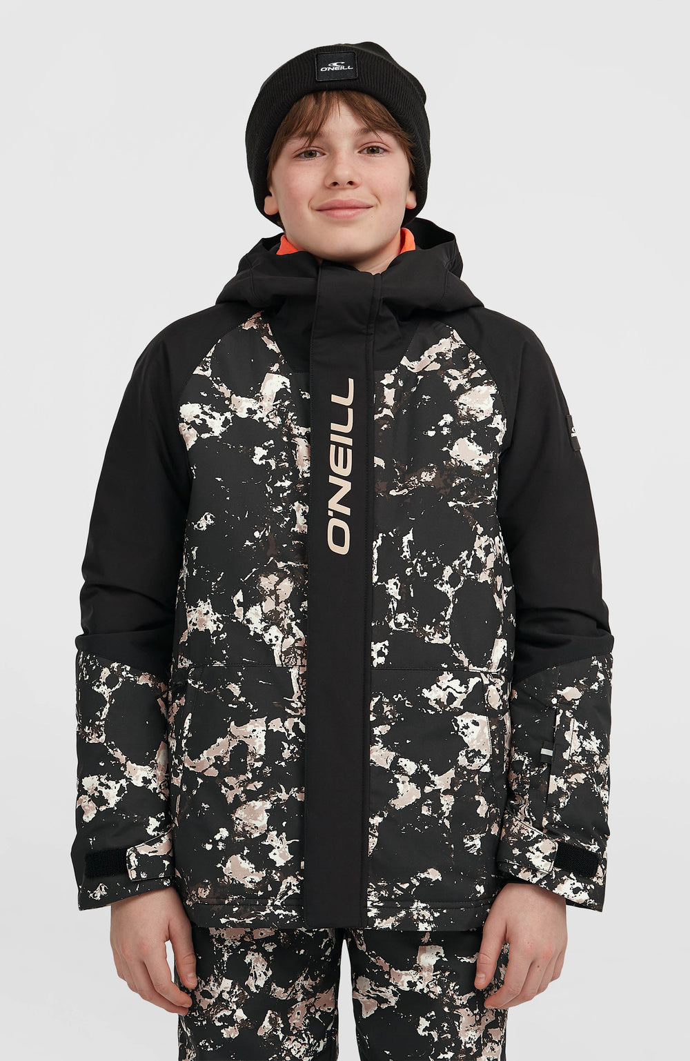 FWC'Play Snow Jacket Kids - Black/Beige Quarry
