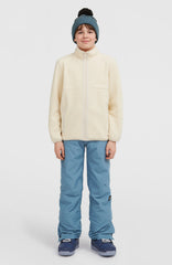 High-Pile Full-Zip Fleece Kids - Macaron