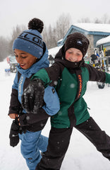 FWC'Play Snow Jacket Kids - Black Out Colour Block