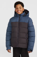 O'Riginals Puffer Jacket Kids - Alma Steel Colour Block