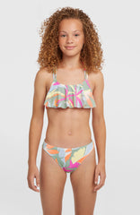 O'Neill Tropics Bikini Set Kids - Green Wmns Tropicana
