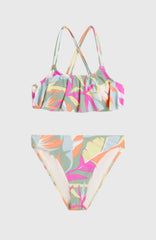 O'Neill Tropics Bikini Set Kids - Green Wmns Tropicana