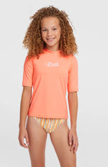 O'Neill Short-Sleeve Skin Kids - Funky Peach