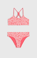 Tropics Bikini Set Kids - Pink Milliflower
