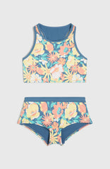 Cali Holiday Bikini Set Kids - Blue Santa Monica