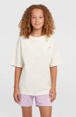 Essentials Script Sweatshorts Kids - Pale Lavender