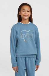Essentials Crew Sweatshirt Kids - Mozart Blue