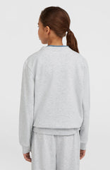 Essentials Crew Sweatshirt Kids - White Melange
