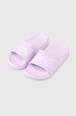 O'Neill Script Slides Kids - Pale Lavender