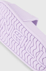 O'Neill Script Slides Kids - Pale Lavender
