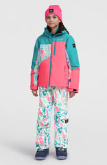 FWC'Cruz Triple Snow Jacket Kids - White Cluster