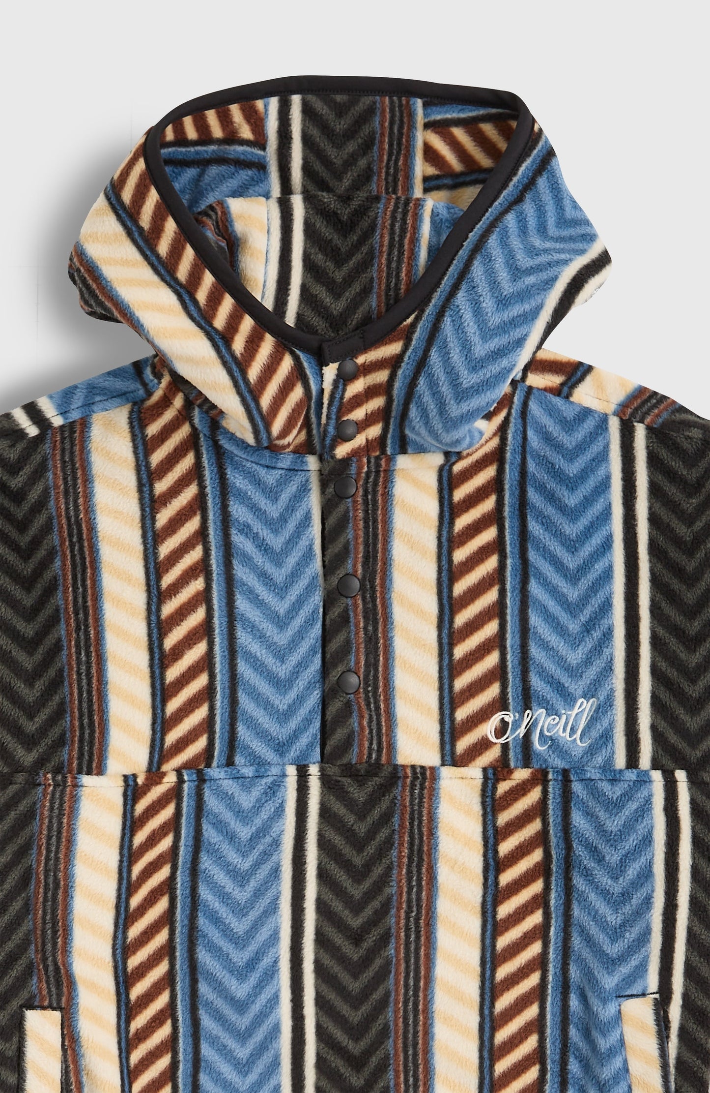 Superfleece Half-Zip Hoodie Kids - Blue Vintage O'Neill Stripe
