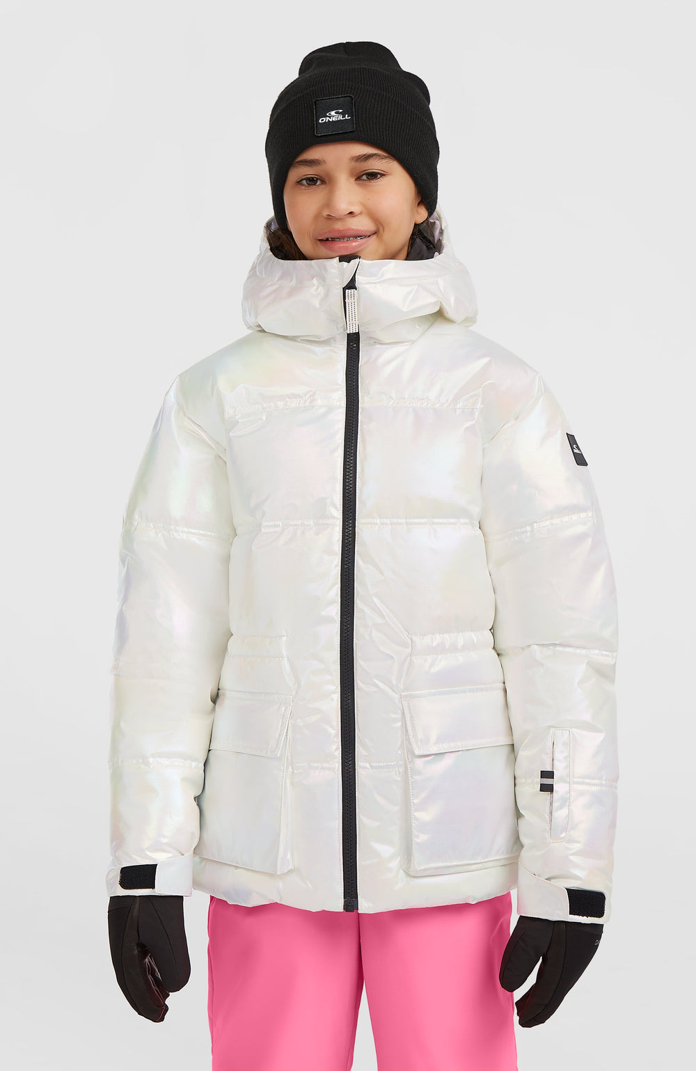 FWC'Cruz Puffer Snow Jacket Kids - Pearl