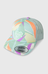 O'Neill Summer Camp Trucker Cap Kids - Green Wmns Tropicana