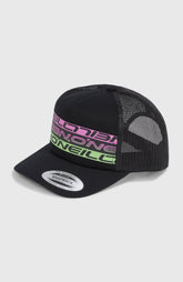 Flood Trucker Cap Kids - Black Upside Down