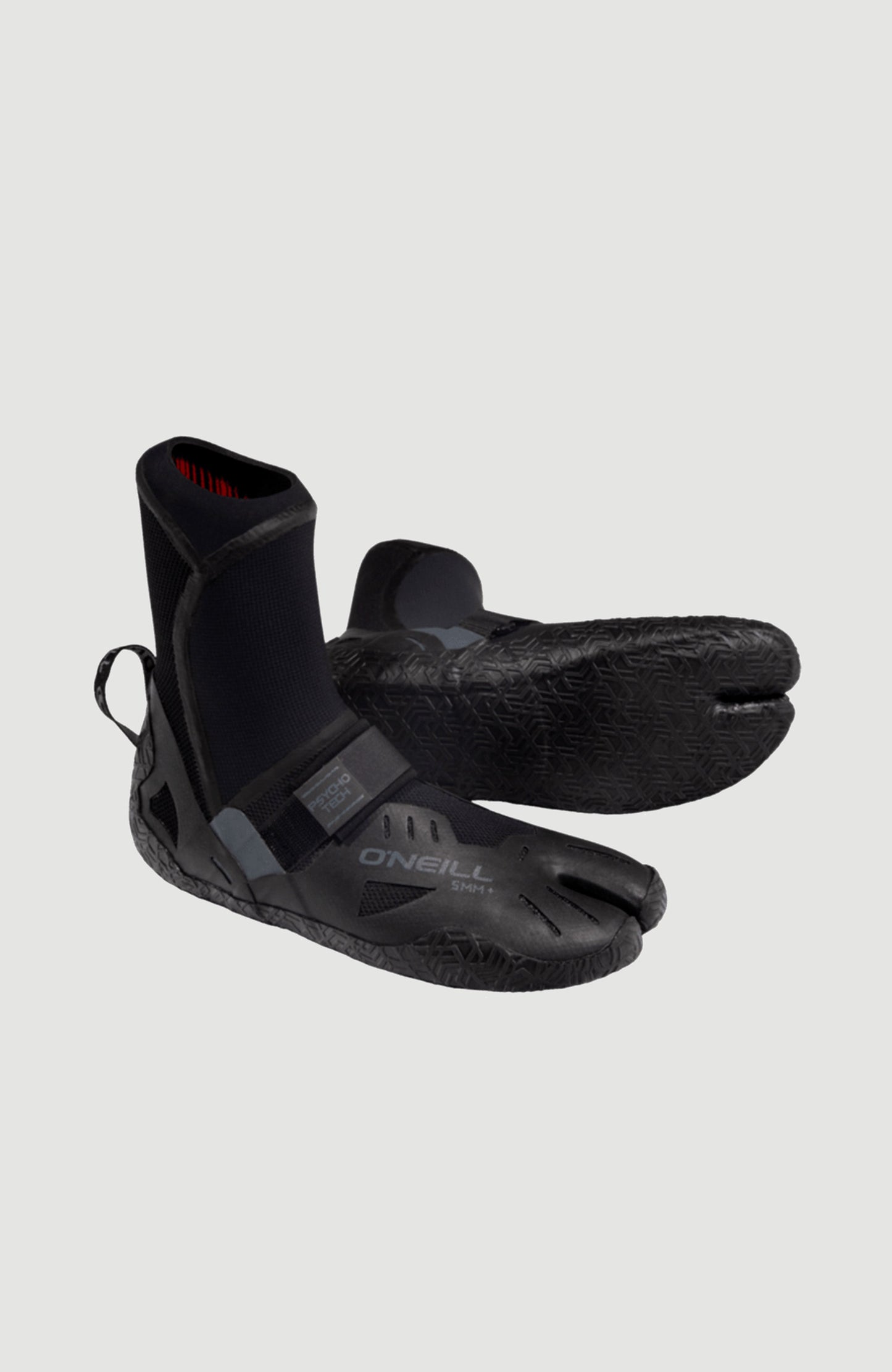 Psycho Tech 5mm+ Split Toe Boot Wetsuits - Black