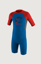O'Neill Reactor-2 2mm Back Zip Shortsleeve Spring Wetsuit Toddler Boys – O'Neill Wetsuits - OCEAN/GRAPH/RED