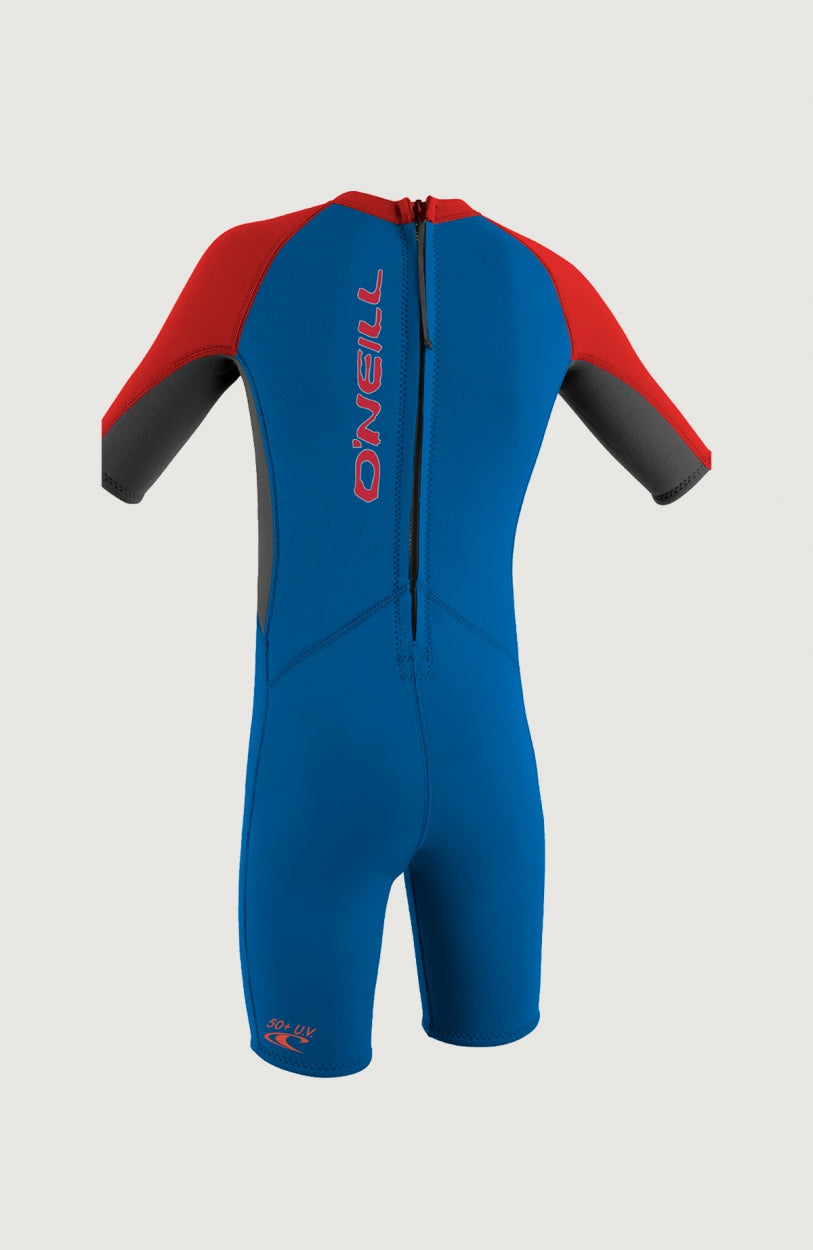 O'Neill Reactor-2 2mm Back Zip Shortsleeve Spring Wetsuit Toddler Boys – O'Neill Wetsuits - OCEAN/GRAPH/RED