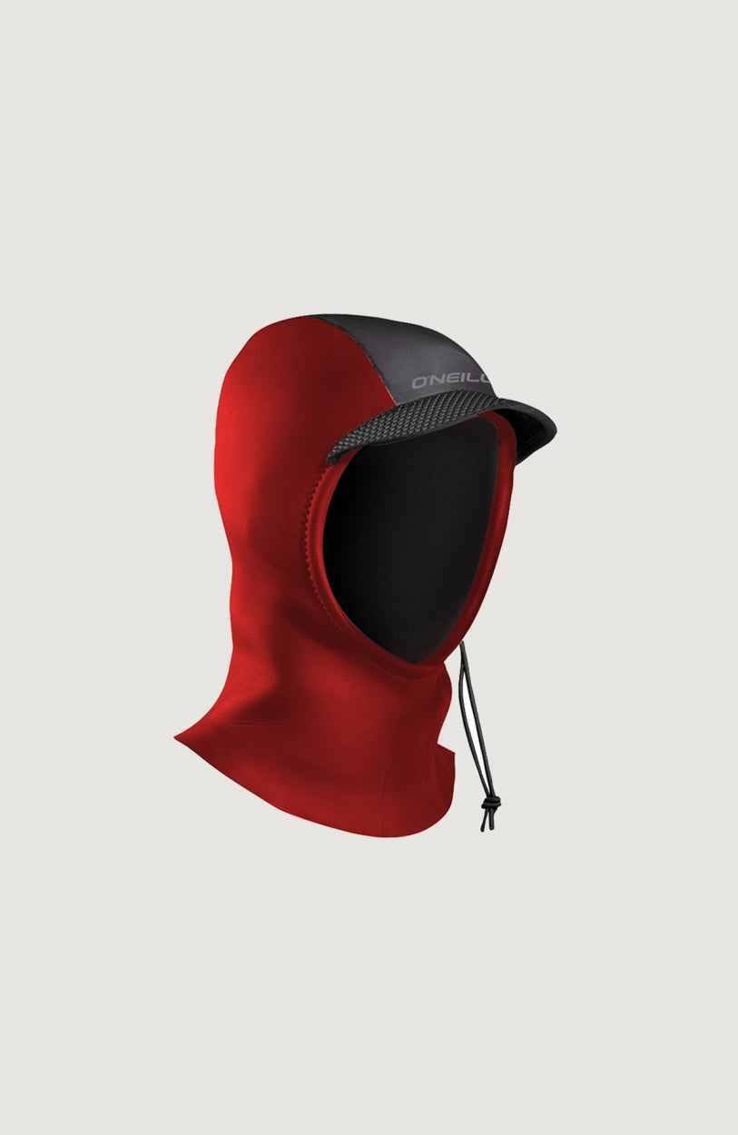 Kids Psycho Hood 3mm Wetsuits - Red