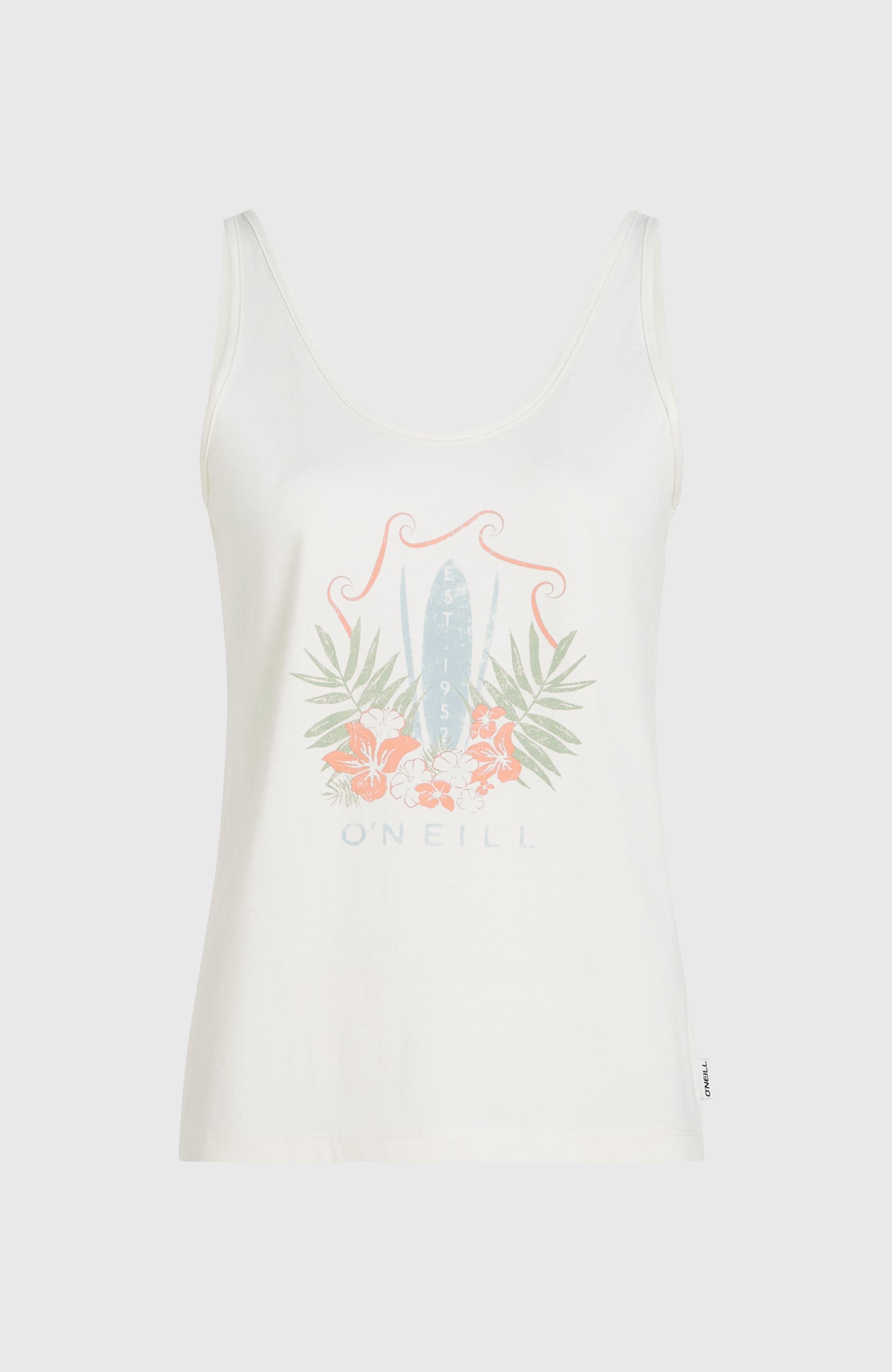 O'Neill Graphic Tank Top Women - Snow White