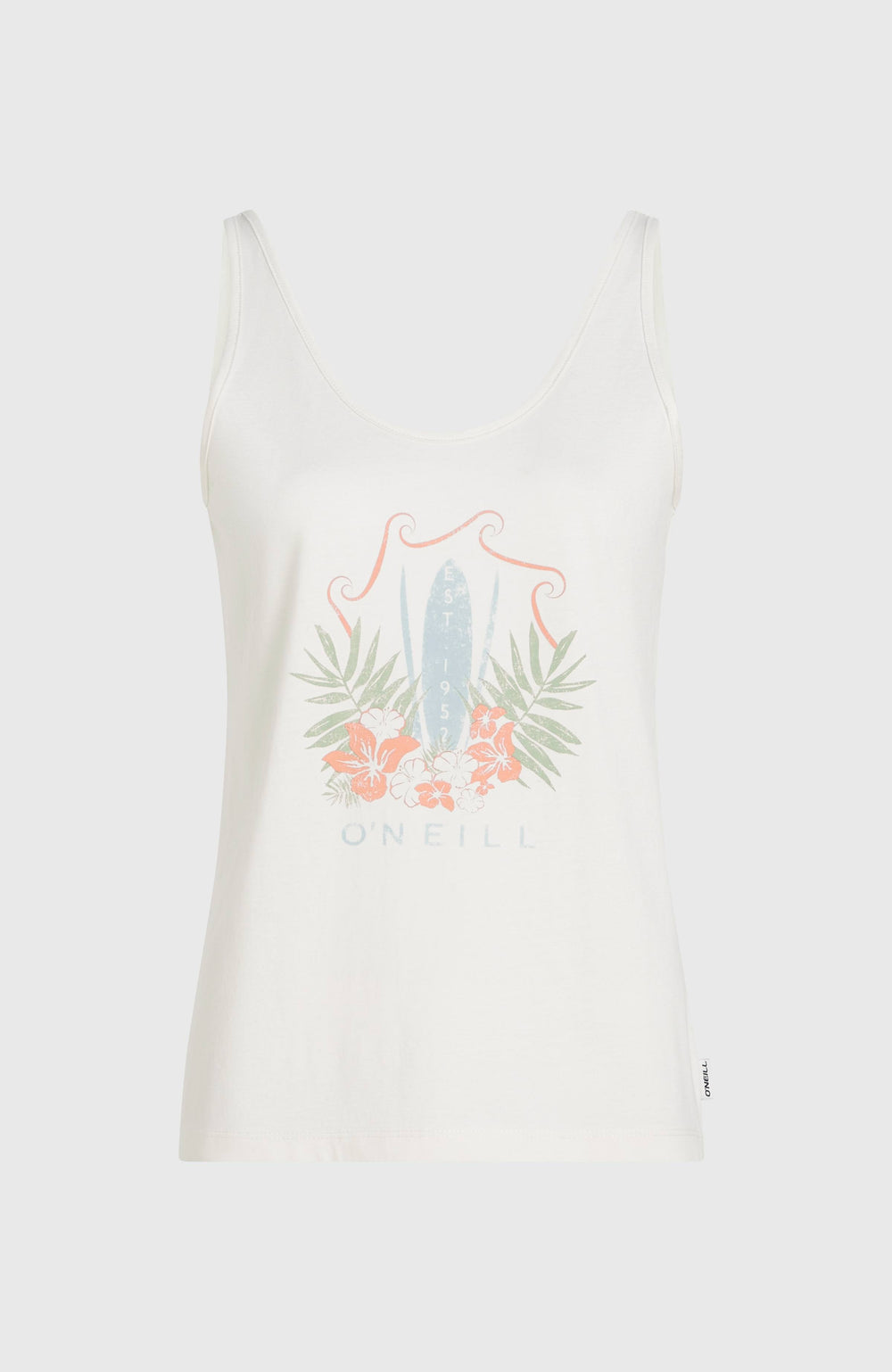 O'Neill Graphic Tank Top Women - Snow White