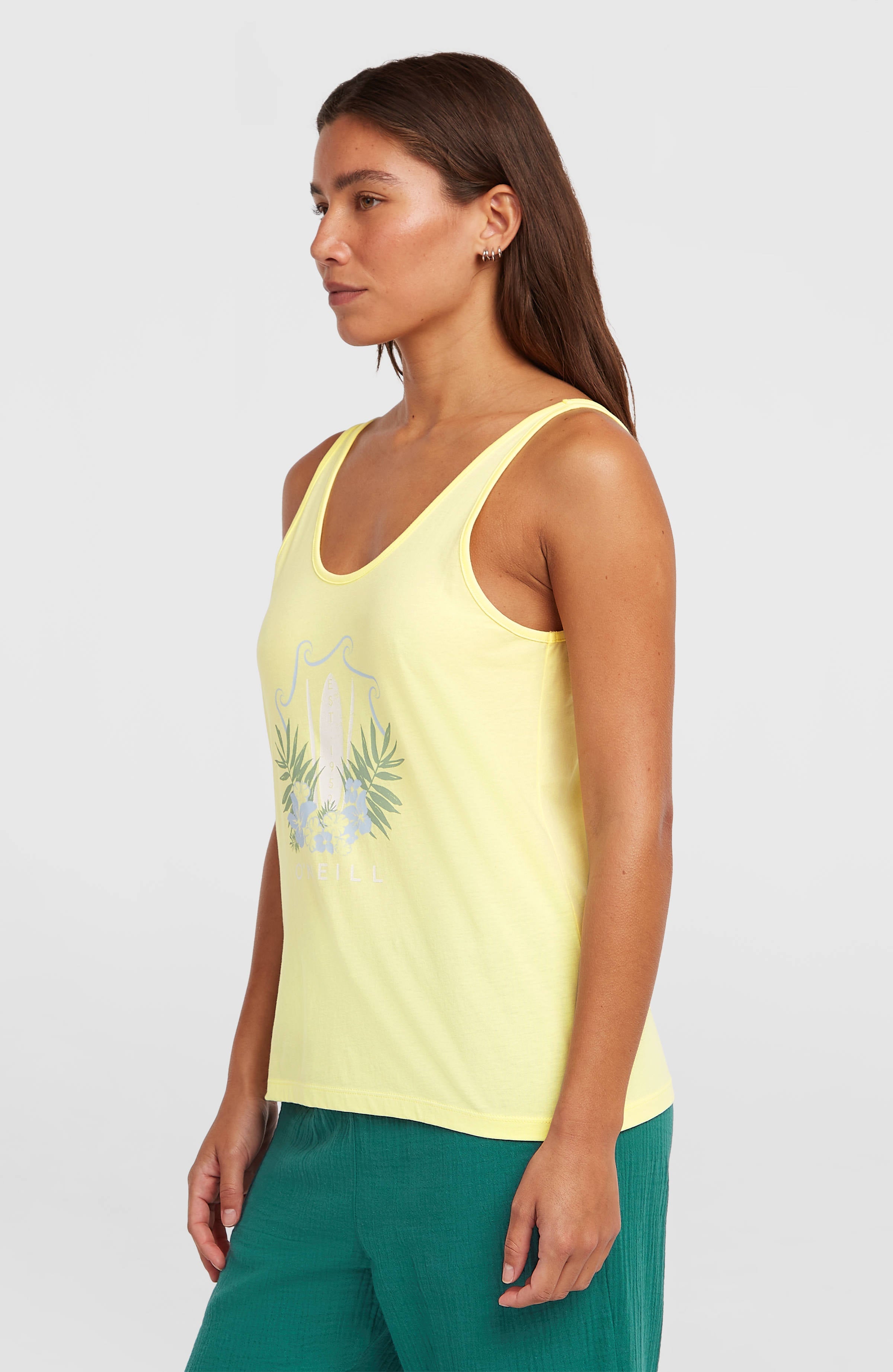 O'Neill Graphic Tank Top Women - Rainforest Dew