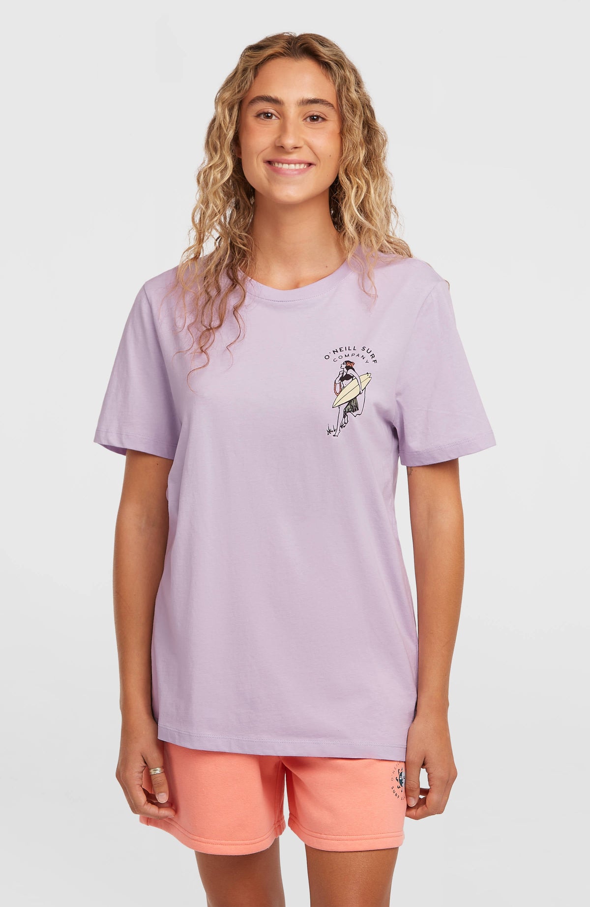 O'Neill Graphic T-Shirt Women - Pale Lavender