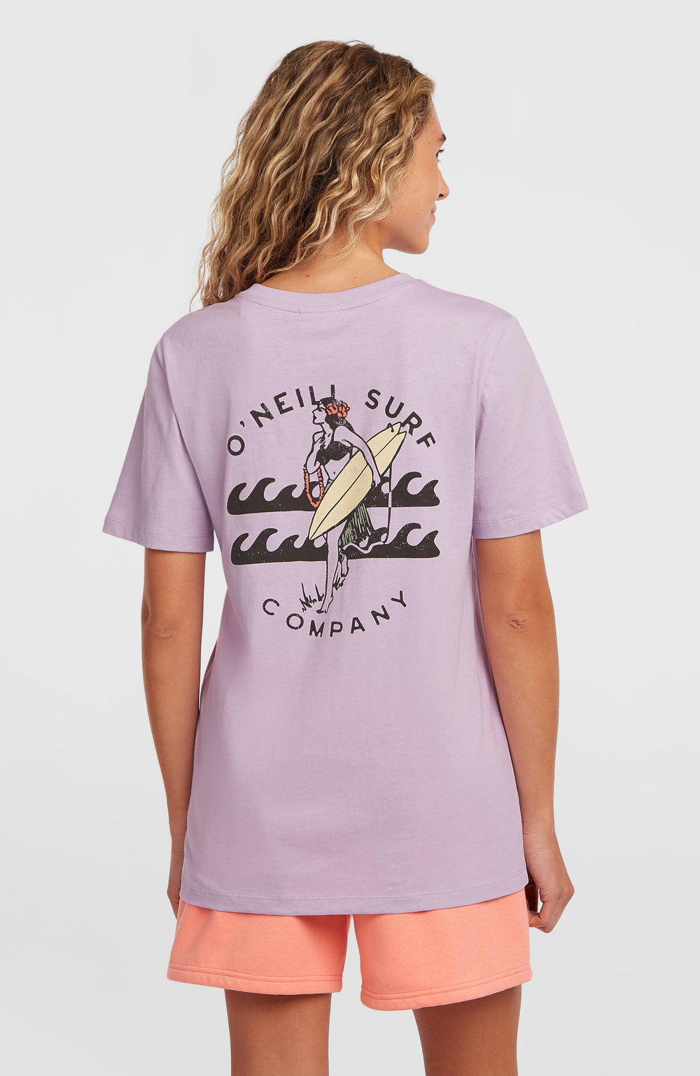 O'Neill Graphic T-Shirt Women - Pale Lavender