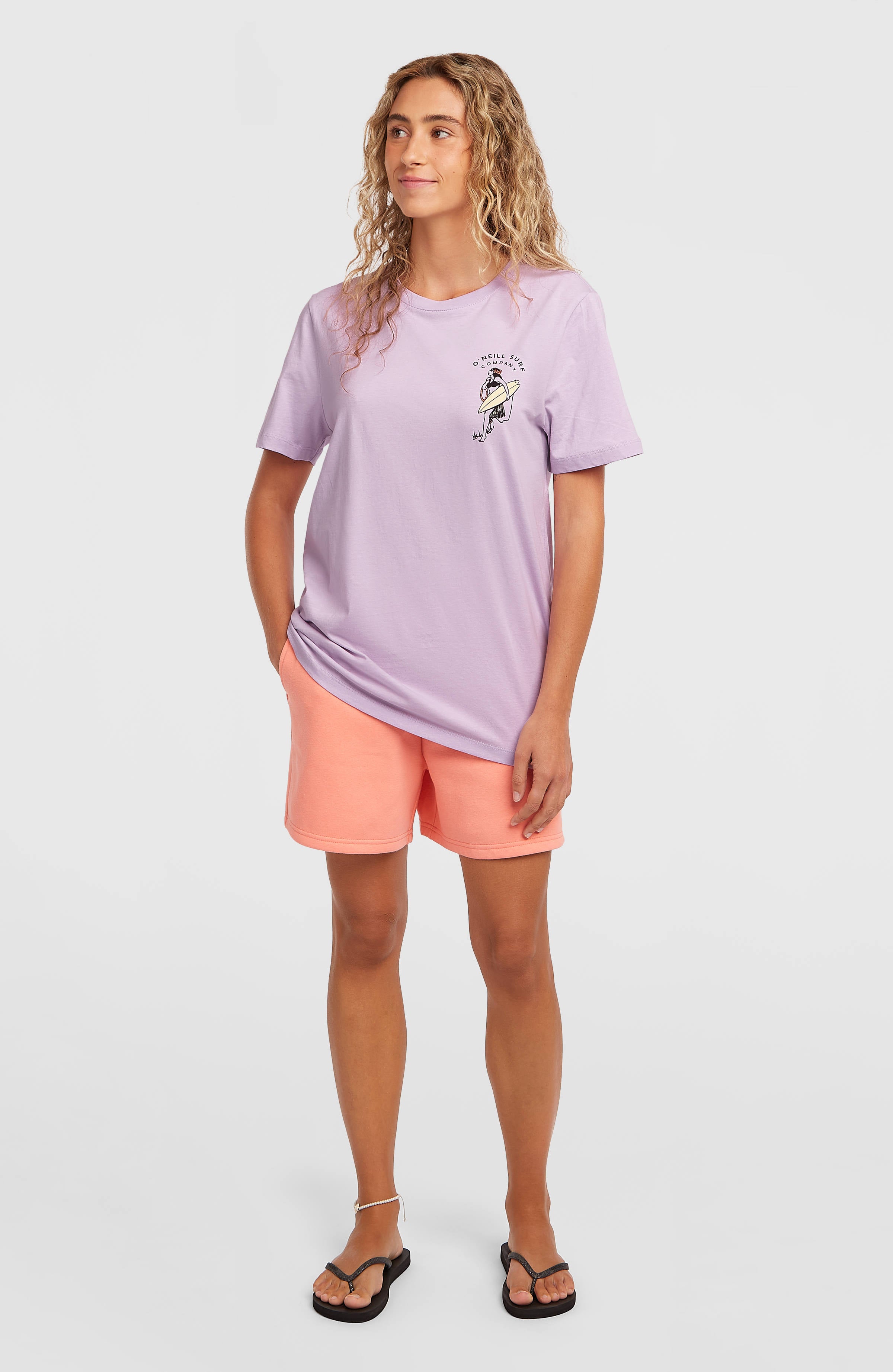 O'Neill Graphic T-Shirt Women - Pale Lavender