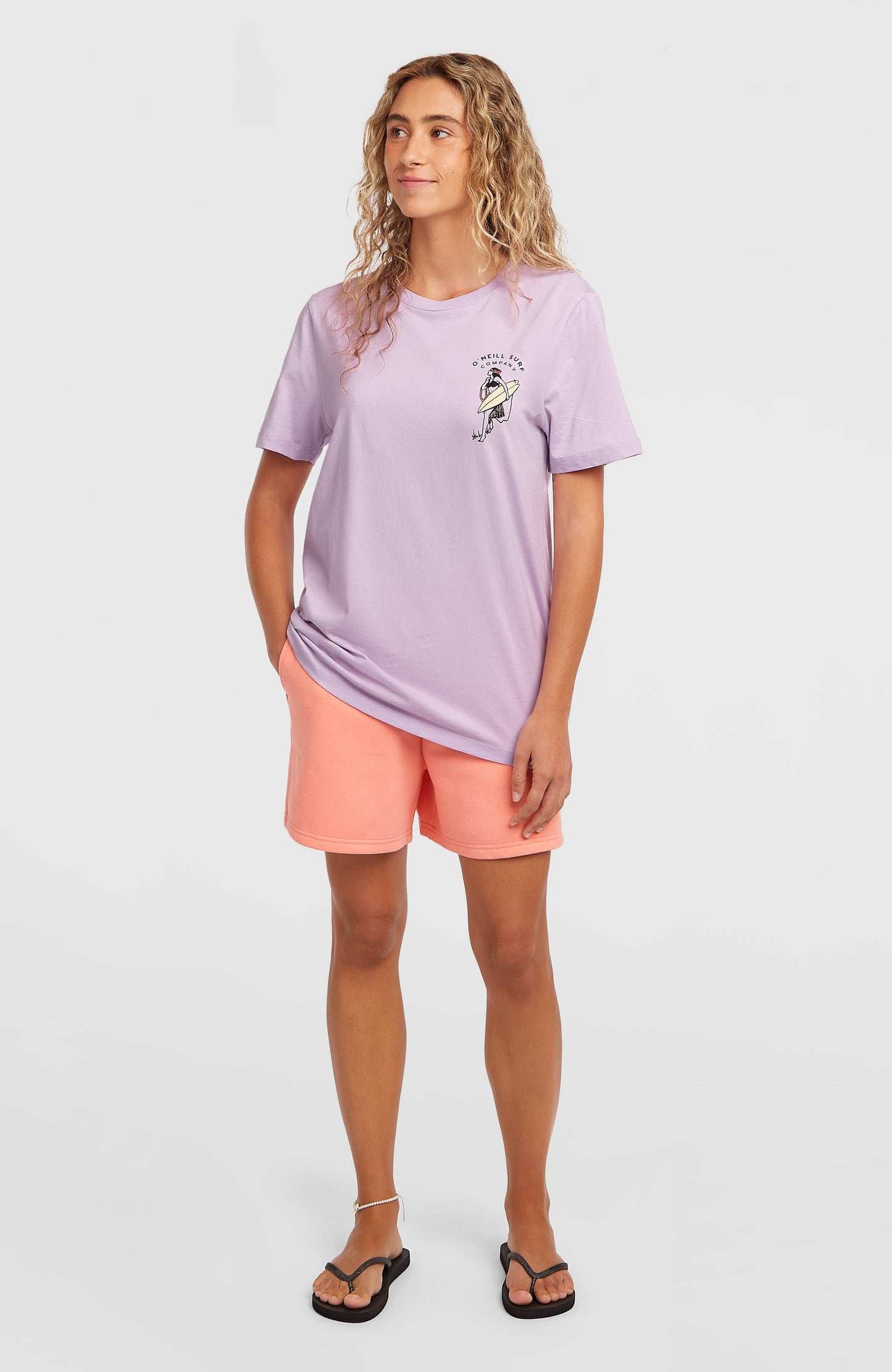 O'Neill Graphic T-Shirt Women - Pale Lavender