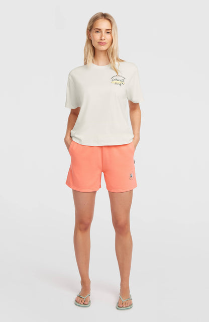 O’Neill Boxy Back Print T-Shirt Women - Snow White