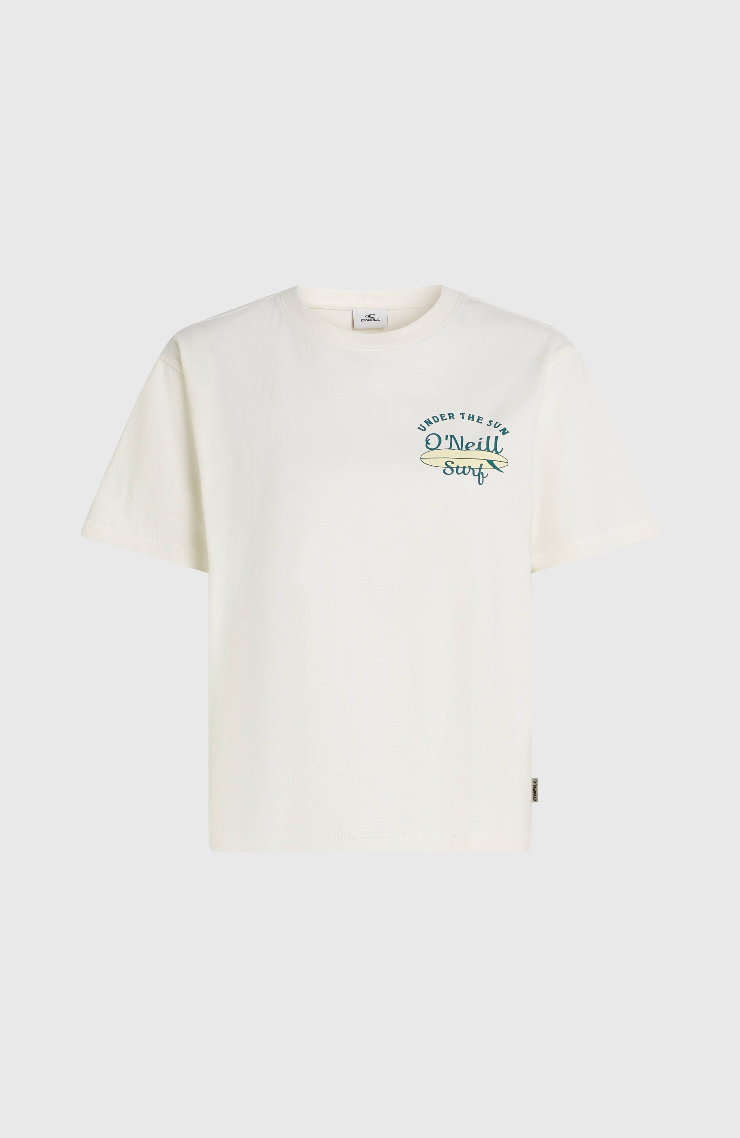 O’Neill Boxy Back Print T-Shirt Women - Snow White