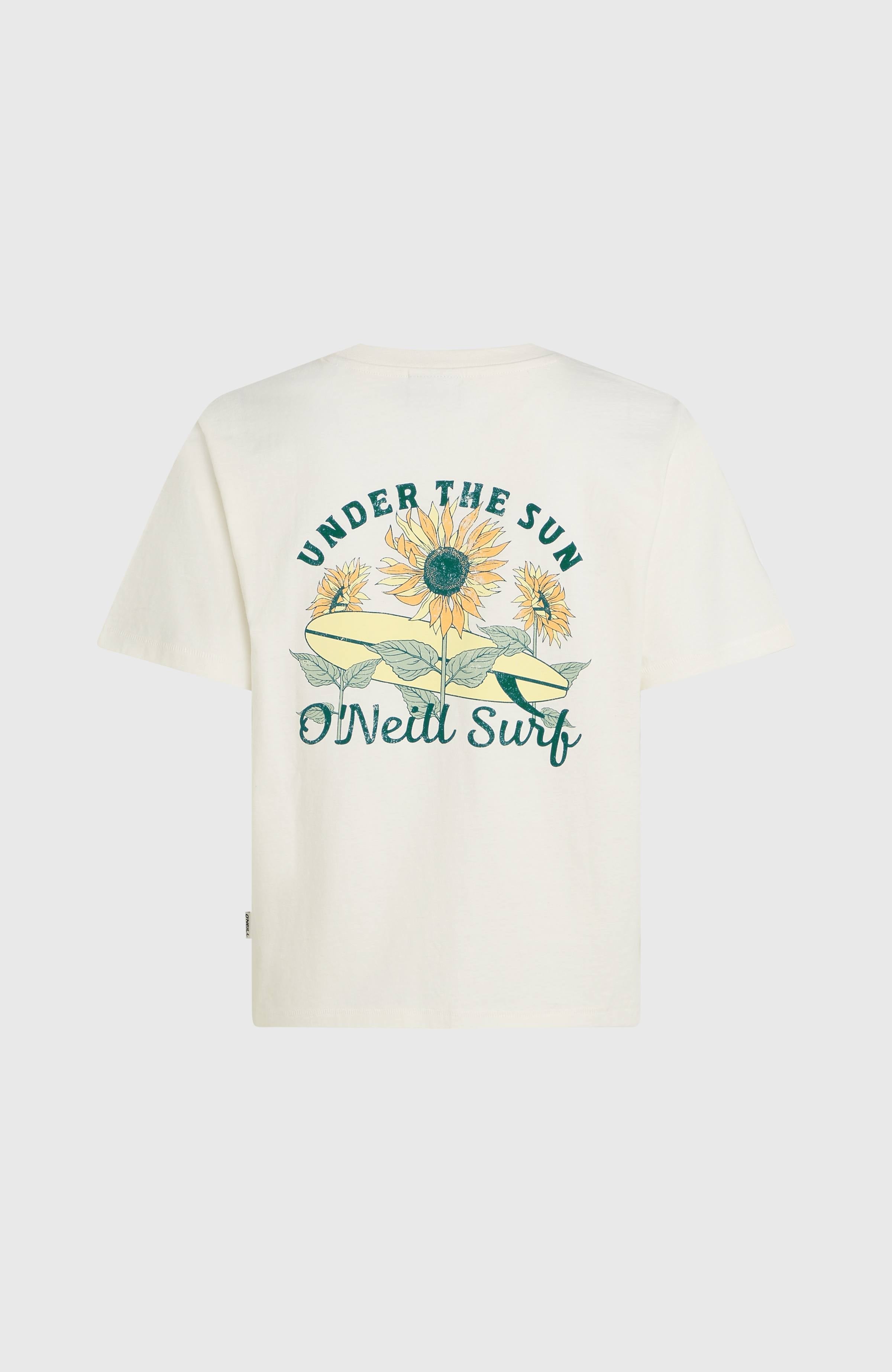 O’Neill Boxy Back Print T-Shirt Women - Snow White