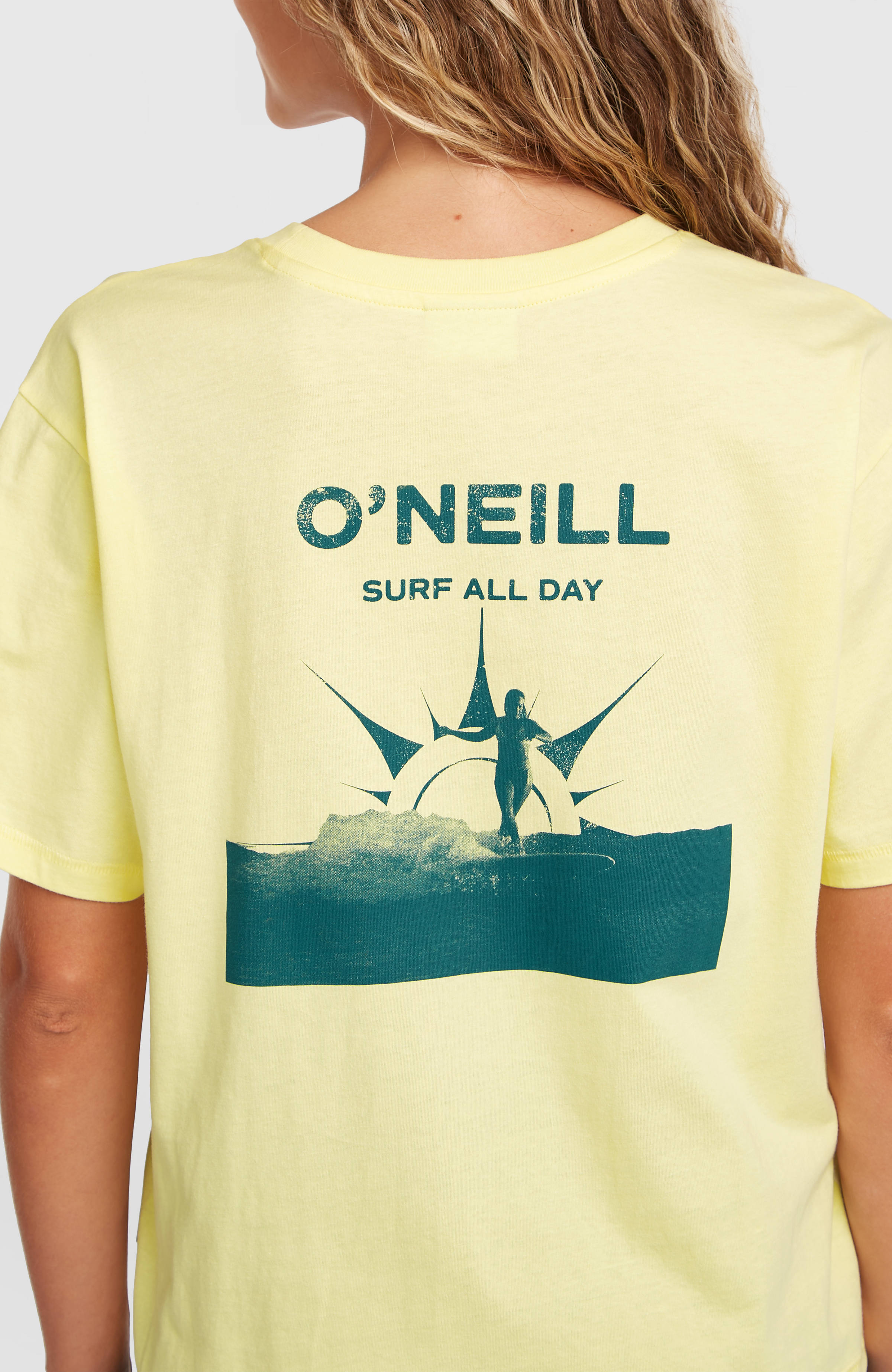 O’Neill Boxy Back Print T-Shirt Women - Rainforest Dew