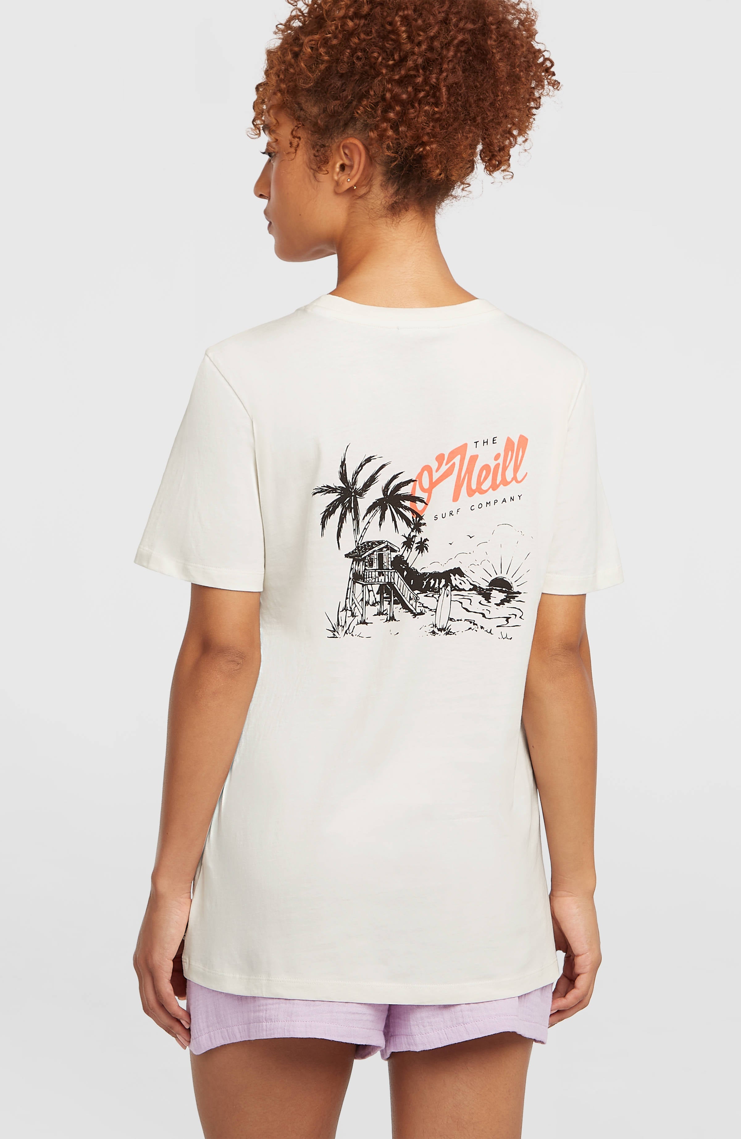 O'Neill Graphic T-Shirt Women - Snow White