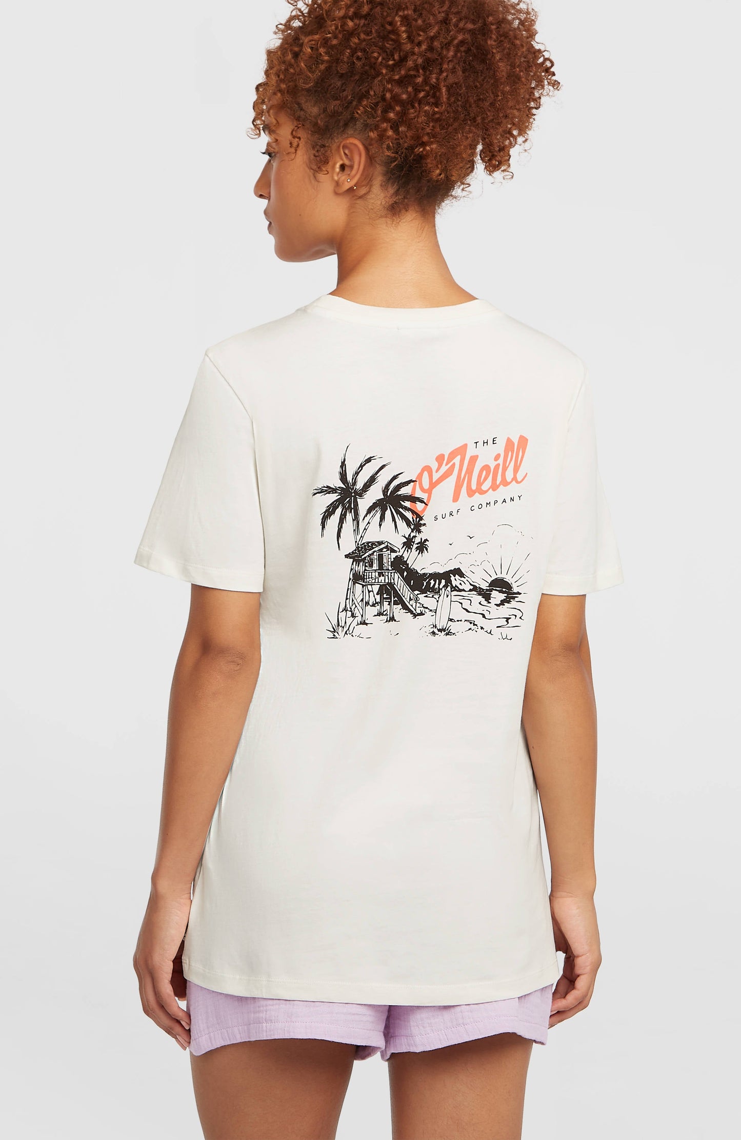 O'Neill Graphic T-Shirt Women - Snow White