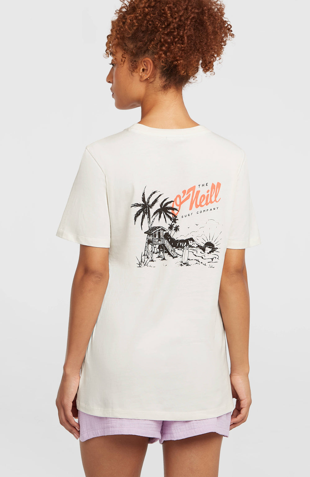 O'Neill Graphic T-Shirt Women - Snow White