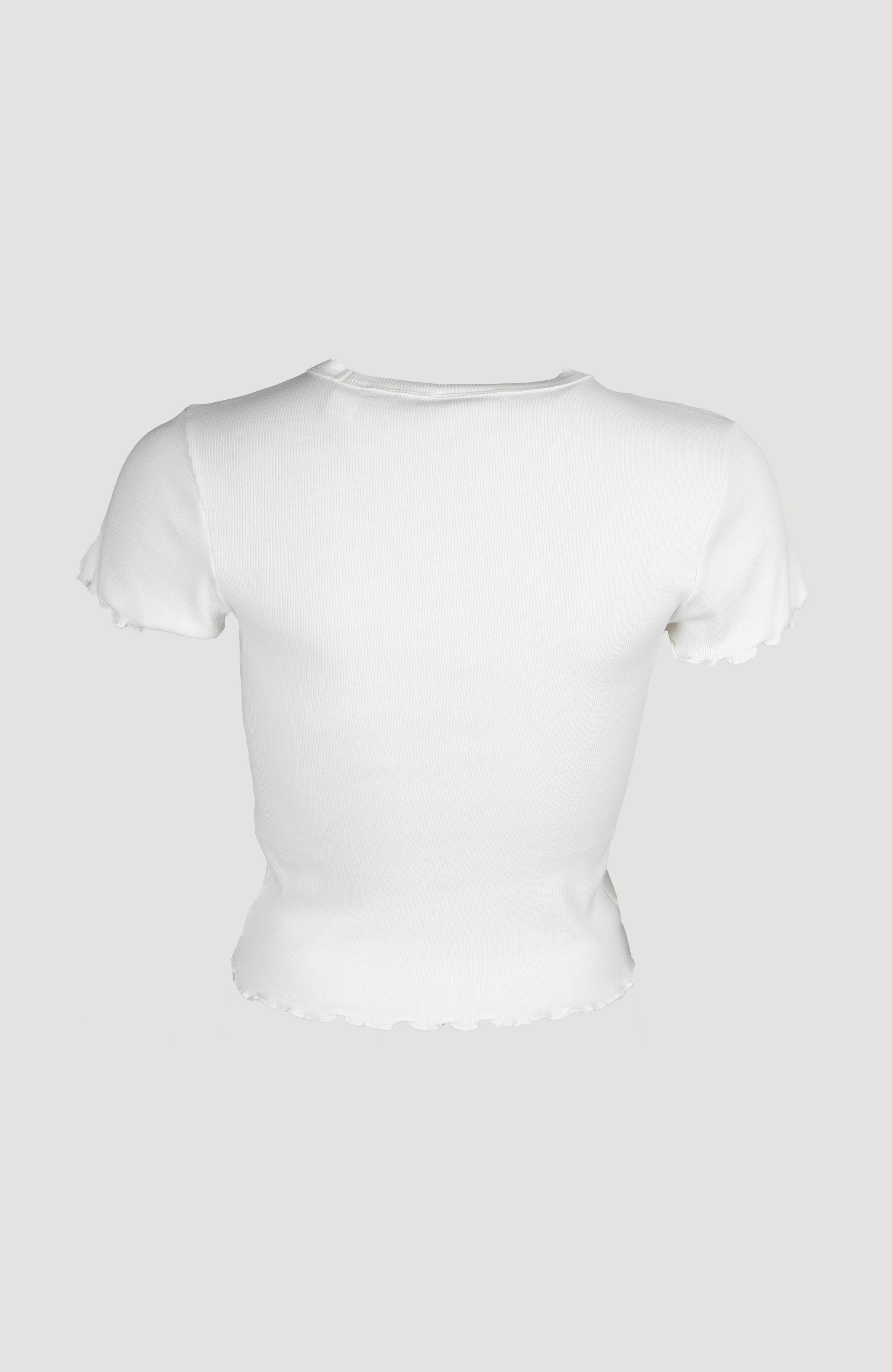 O'Neill Rib T-Shirt Women - Snow White