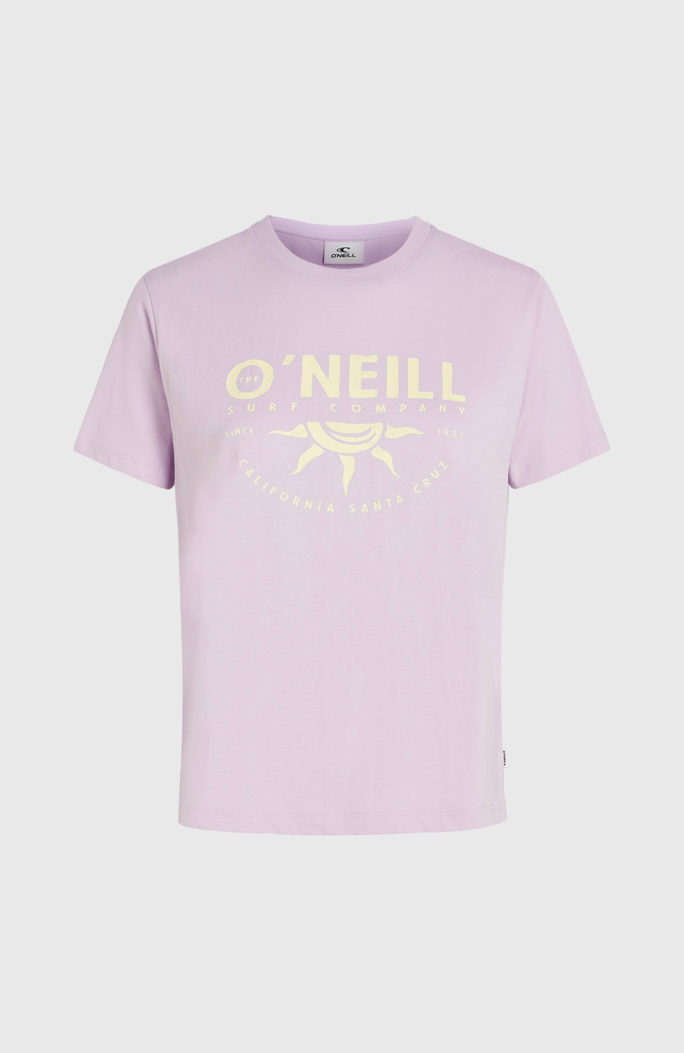 Front Print T-Shirt Women - Pale Lavender