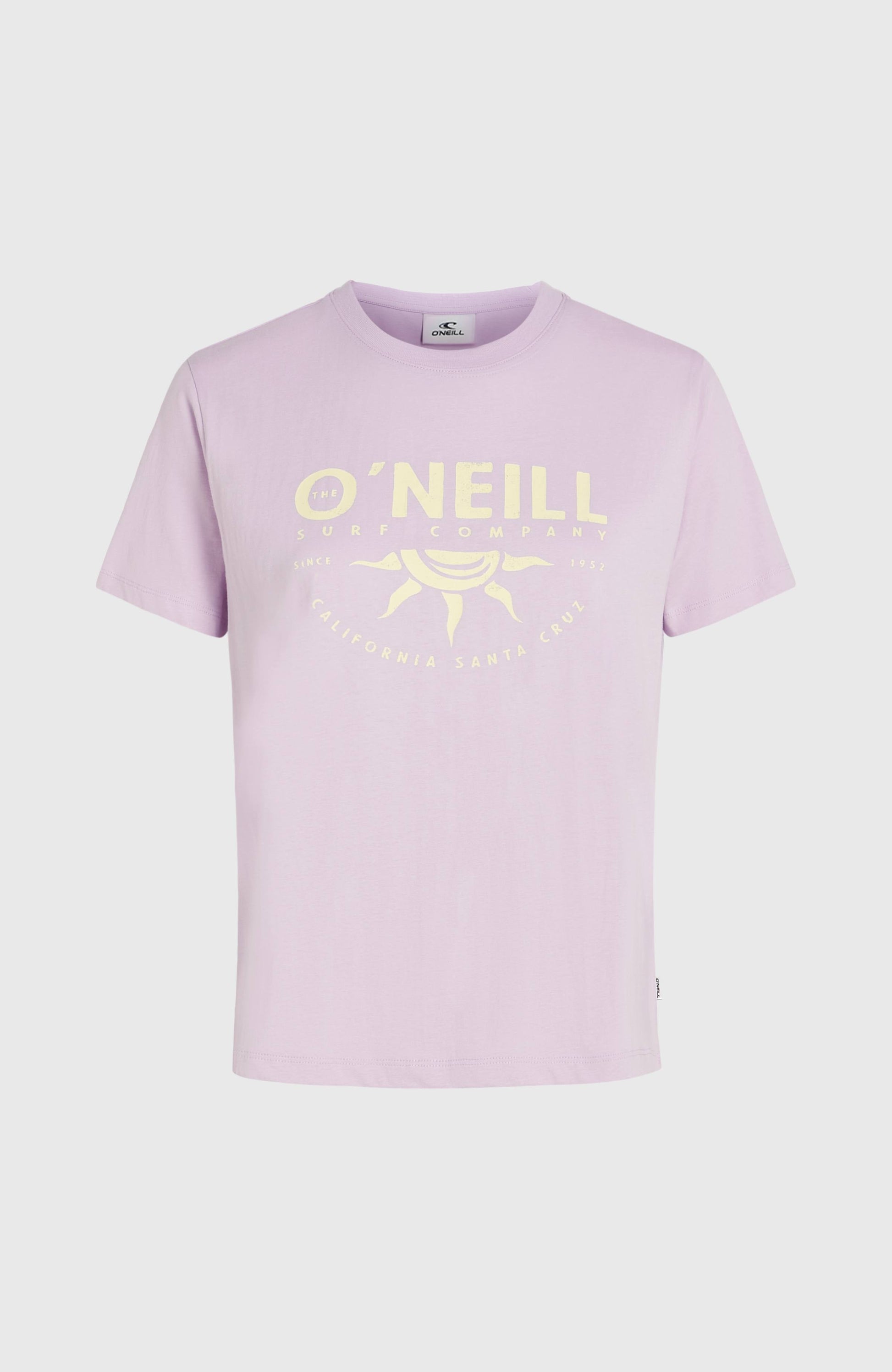 Front Print T-Shirt Women - Pale Lavender