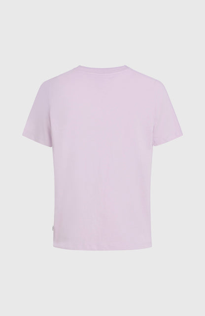 Front Print T-Shirt Women - Pale Lavender