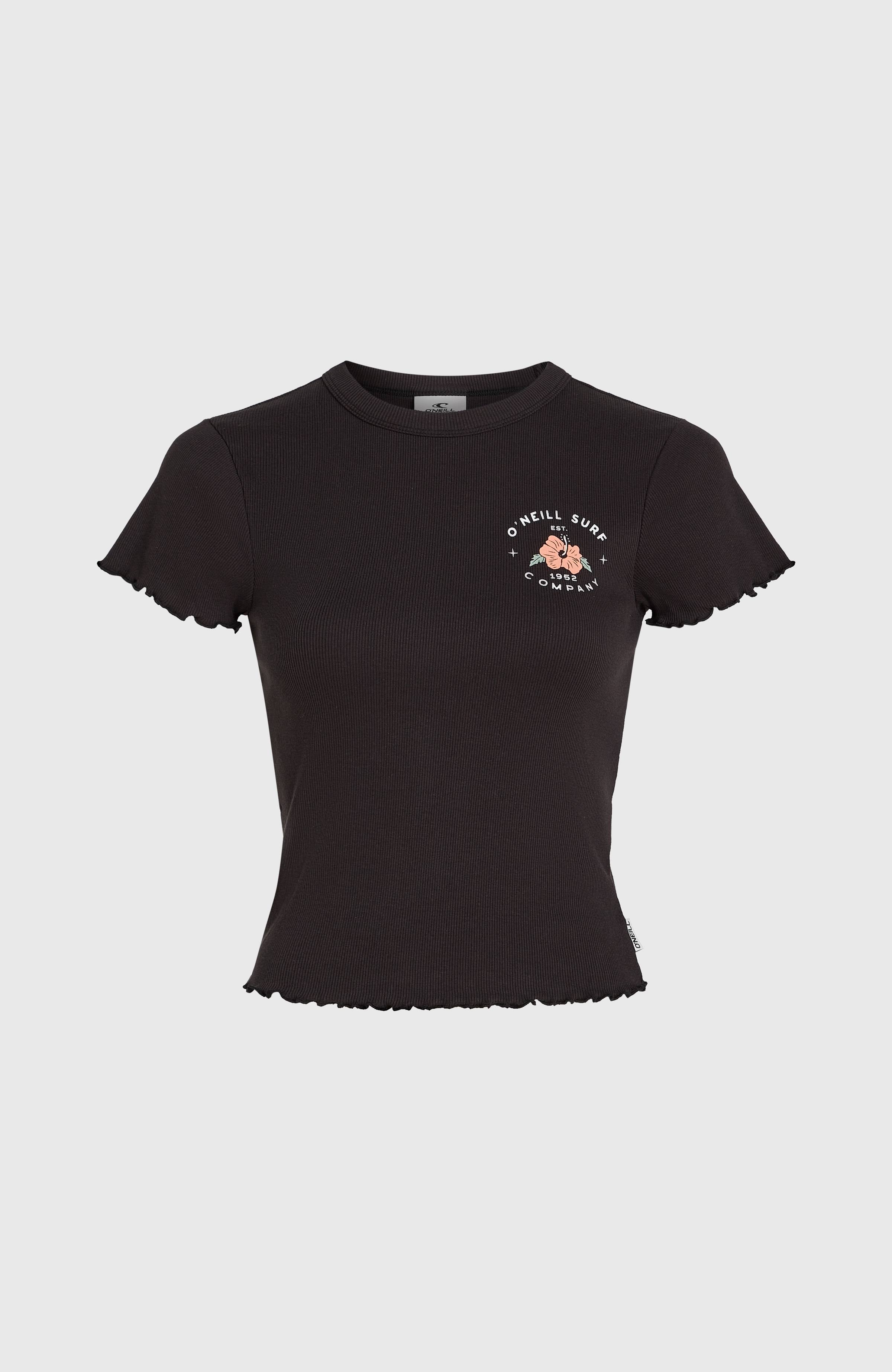 O'Neill Rib T-Shirt Women - Black Out