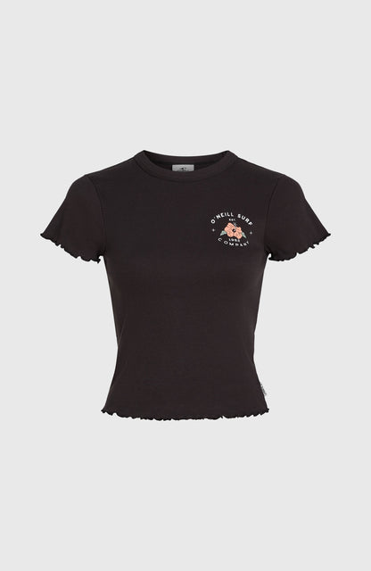 O'Neill Rib T-Shirt Women - Black Out