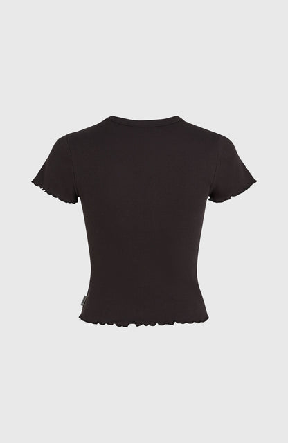 O'Neill Rib T-Shirt Women - Black Out