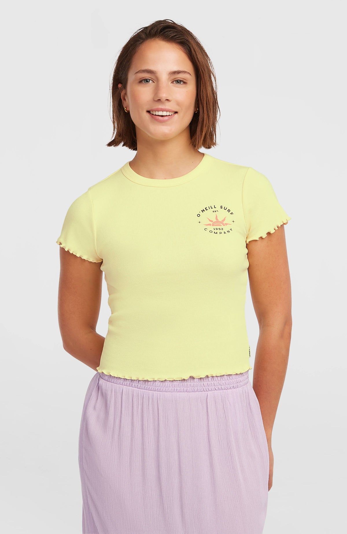 O'Neill Rib T-Shirt Women - Rainforest Dew