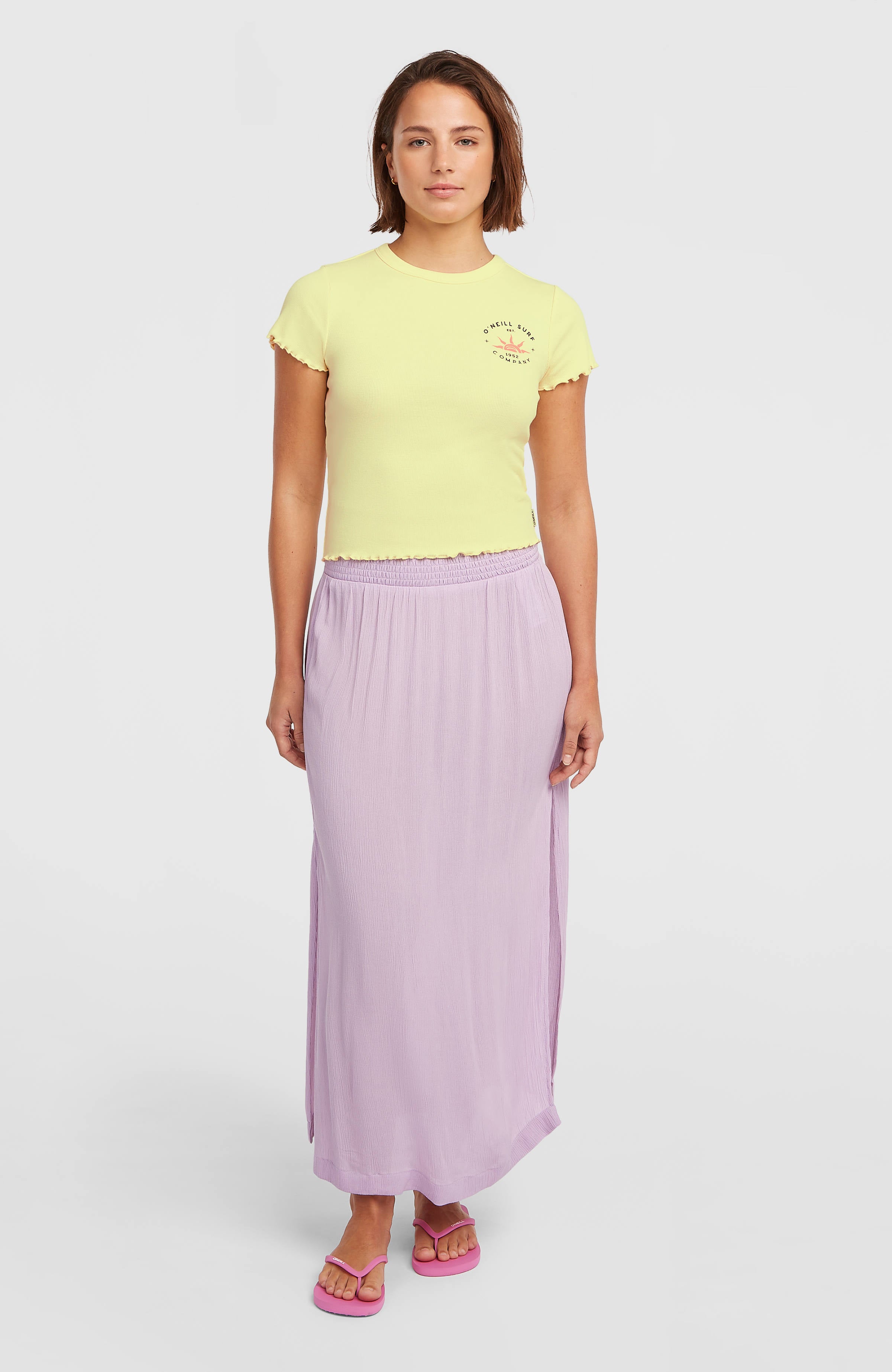 O'Neill Rib T-Shirt Women - Rainforest Dew