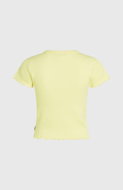 O'Neill Rib T-Shirt Women - Rainforest Dew